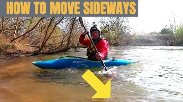 How to move sideways in kayak, canoe and on a SUP