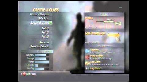 My Cod4 Classes & Stats w/ Commentary!