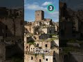 The Largest Abandoned Cities on Earth: Craco, Italy #Shorts