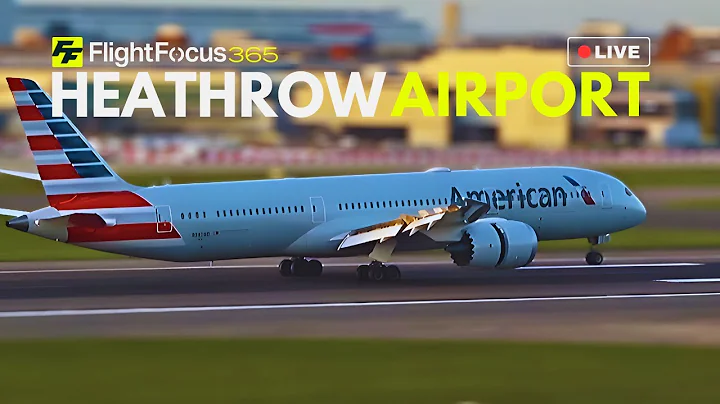 Heathrow Airport Live - WINDY Sunday 26th October 2025