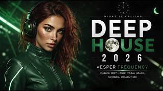 Moonlight Echoes [2026] 🌙 | English Deep House, Vocal House, Nu Disco & Chillout | Deep Night Mix