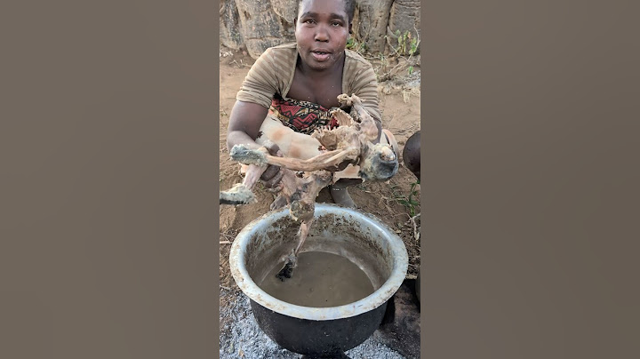 unfiltered moment of Hadzabe tradition: hunting and roasting baboon in the wild.”