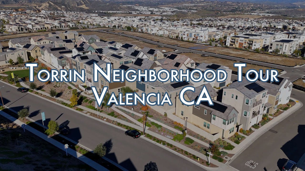 Torrin Neighborhood Tour | Modern Detached Condos in Valencia CA