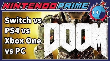 Docked DOOM Switch Comparison to PS4, Xbox One, and PC Ultra Settings