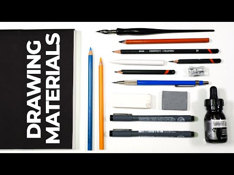 10 Essential Drawing Materials for SERIOUS