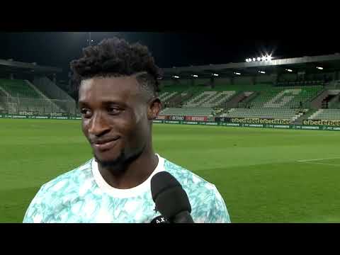 Mohammed Kudus speaks after Hat Trick for Ajax against Ludogorets | West Ham bound?