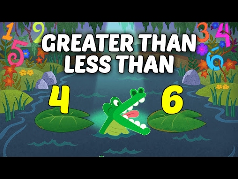 comparing numbers greater than less than for kids basic math