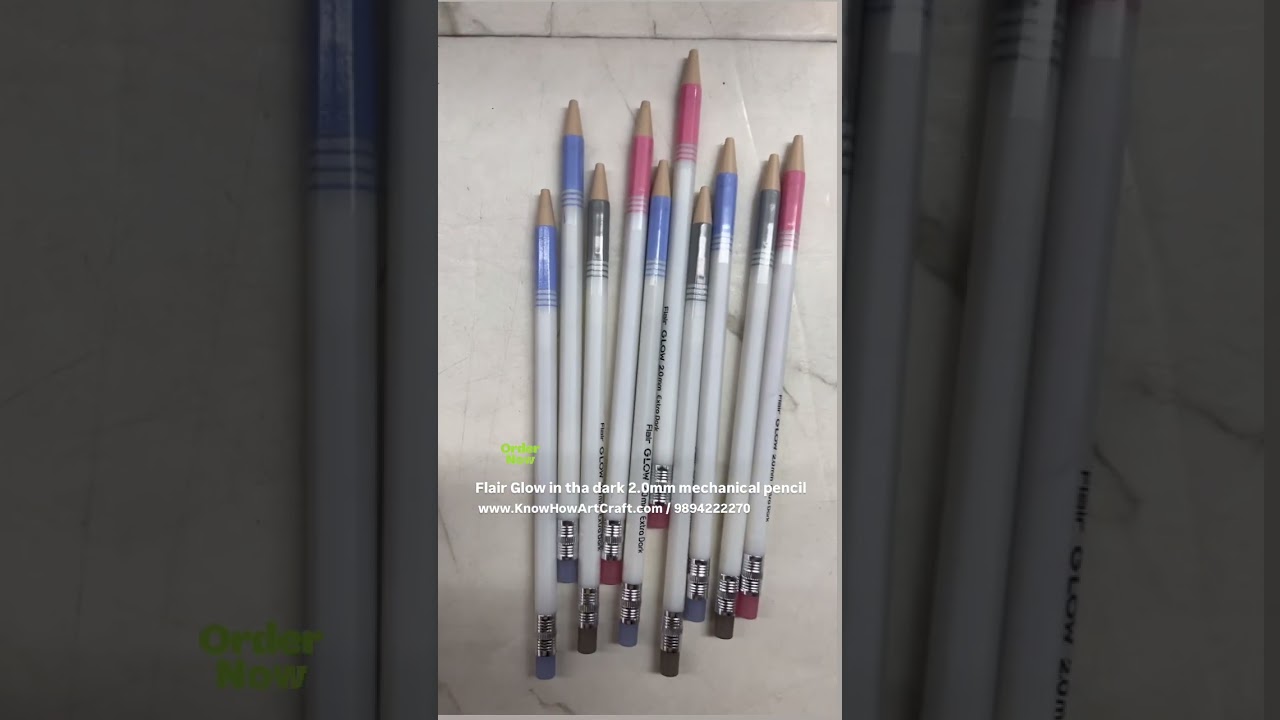 Flair Glow in tha dark2.mm mechanical pencil