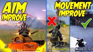 How To Improve Aim and Movement In Call Of Duty Mobile | Tips & Tricks | CODM