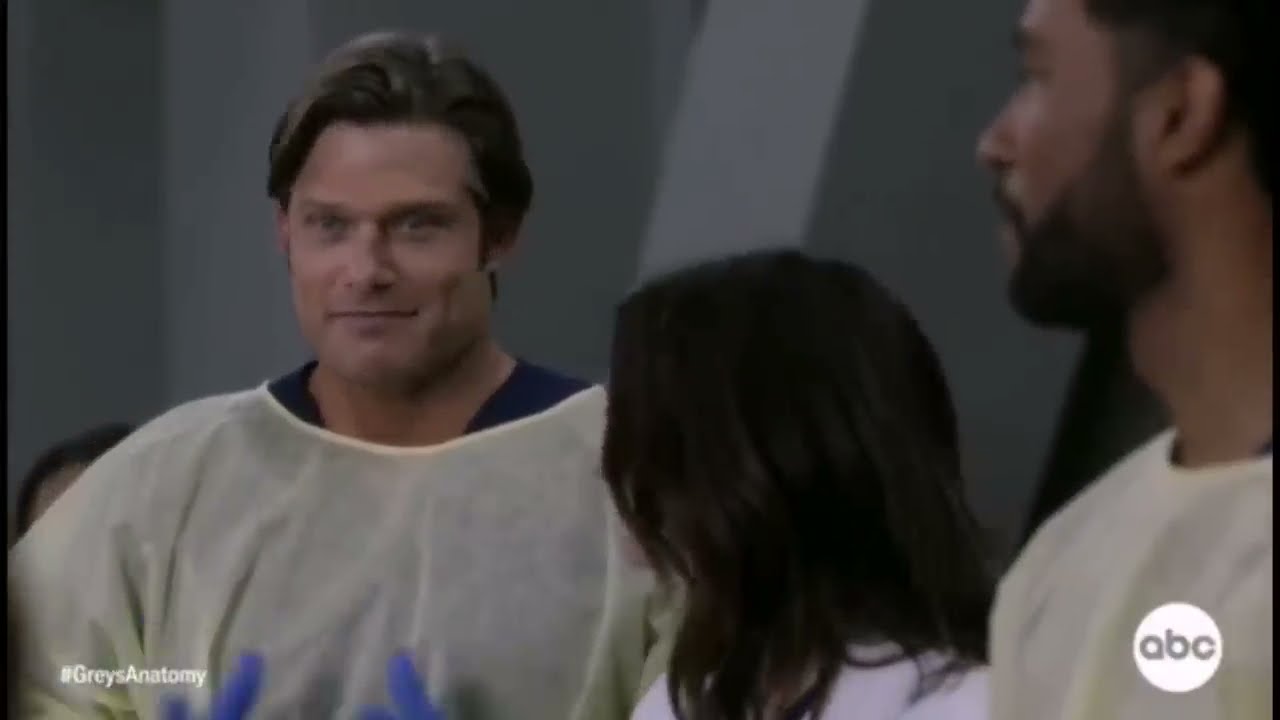 Amelia and Link | Grey's anatomy season 18x13 | scene 3 - YouTube