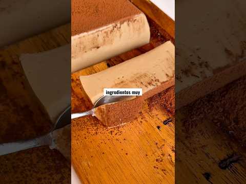 Postre saludable de café con 3 ingredientes
