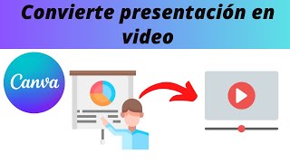 Canva: convertir presentación en video mp4