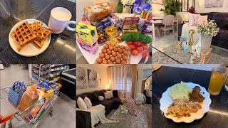 Daily Life in Kenya🇰🇪:Grocery Haul |Pantry Organization|Deep LivingRoom reset|Cozy Cooking |Shopping