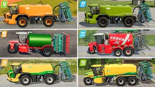 Fs18 Vs Fs19 Vs Fs20 Vs Fs22 Vs Fs23 Vs Fs25 | Bio Gas Vehicle Use | Timelapse 
