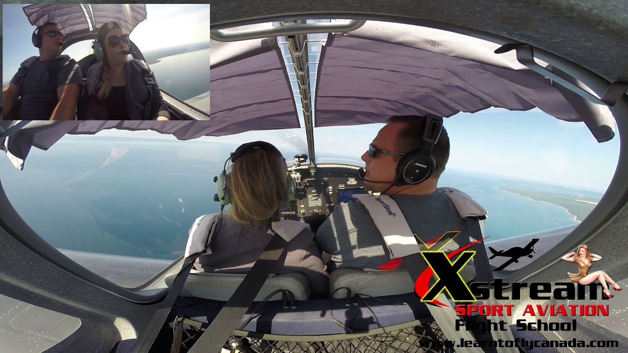 Chrissy's Introductory Flight Lesson |  Midland/Huronia Airport, July 2018