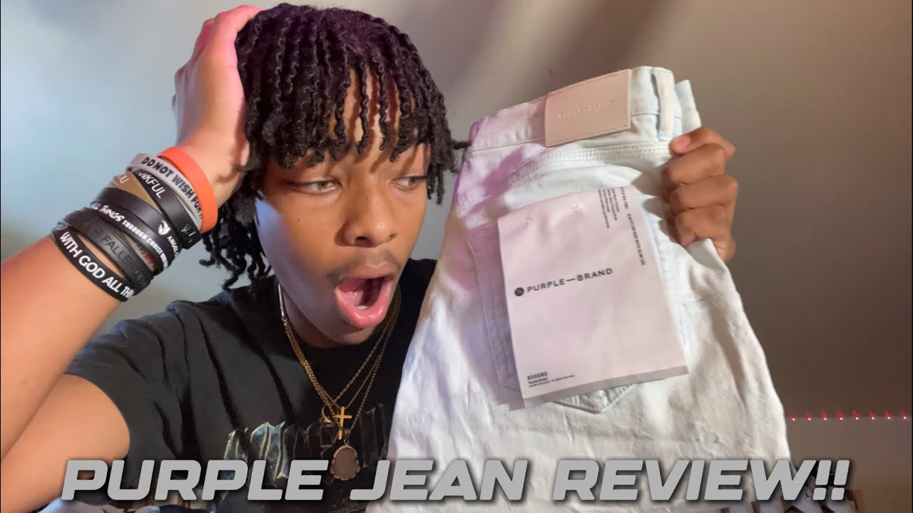 *NEW* PURPLE JEANS REVIEW!!