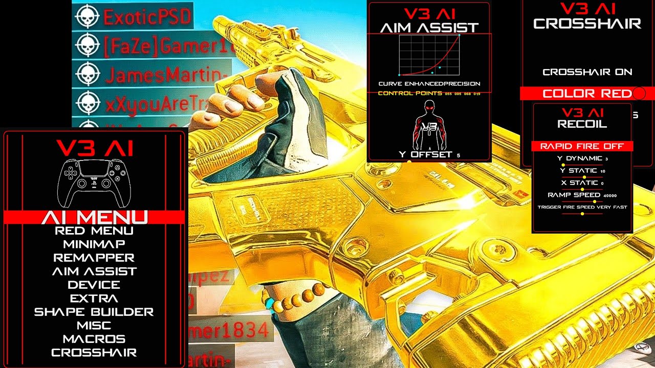 BO7 AI WALLHACK/ESP + AI AIMBOT In BLACK OPS 7👊