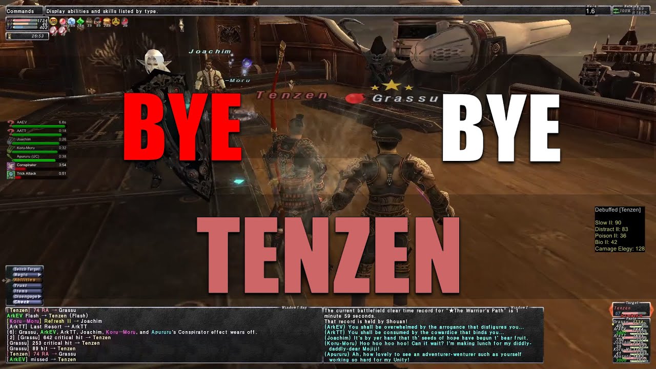 FFXI The Warrior's Path at Normal Thief Solo with Trusts