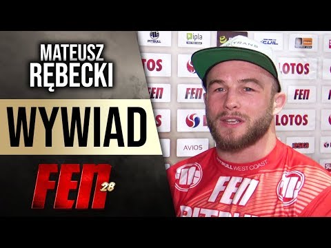 Mateusz Rębecki o kulisach zmiany limitu w walce o pas na FEN 28