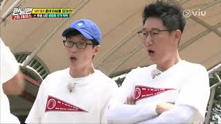 Running Man FUNNY SCENE Ep 403 (2018) MR PIRATE HIT THE WRONG TARGET screenshot 5
