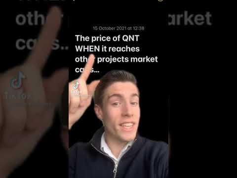   The Price Of Quant QNT WHEN It Reaches Other Projects Market Caps