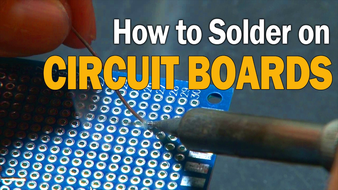 How To Solder A Diode To A Circuit Board