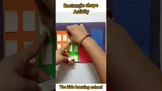 rectangle shape Activity #dayspring #shorts #short