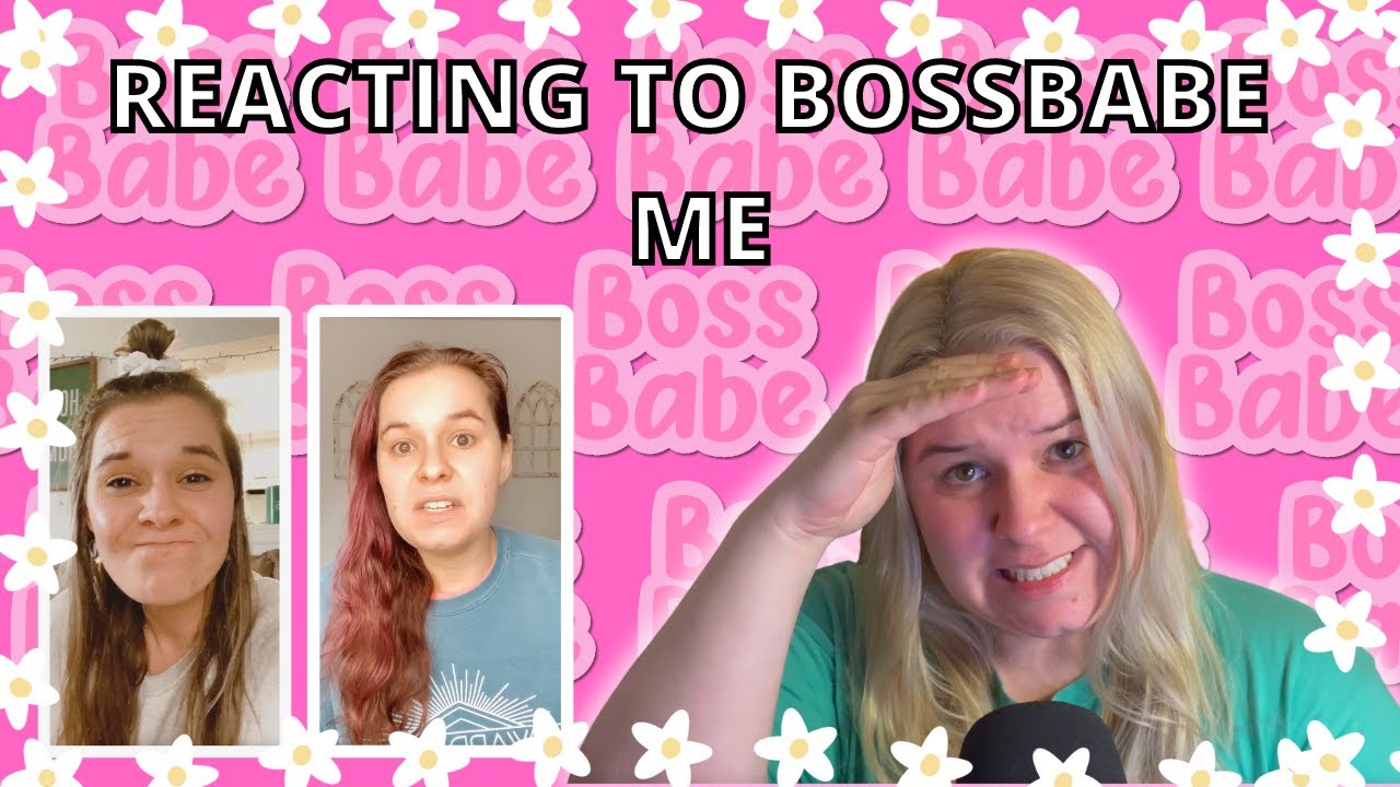 REACTING TO MYSELF WHEN I WAS IN A BOSSBABE PYRAMID SCHEME 