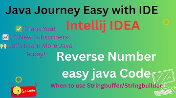 Reverse a Number in Java | StringBuffer, & Arithmetic Approaches Explained #viralvideo #trending
