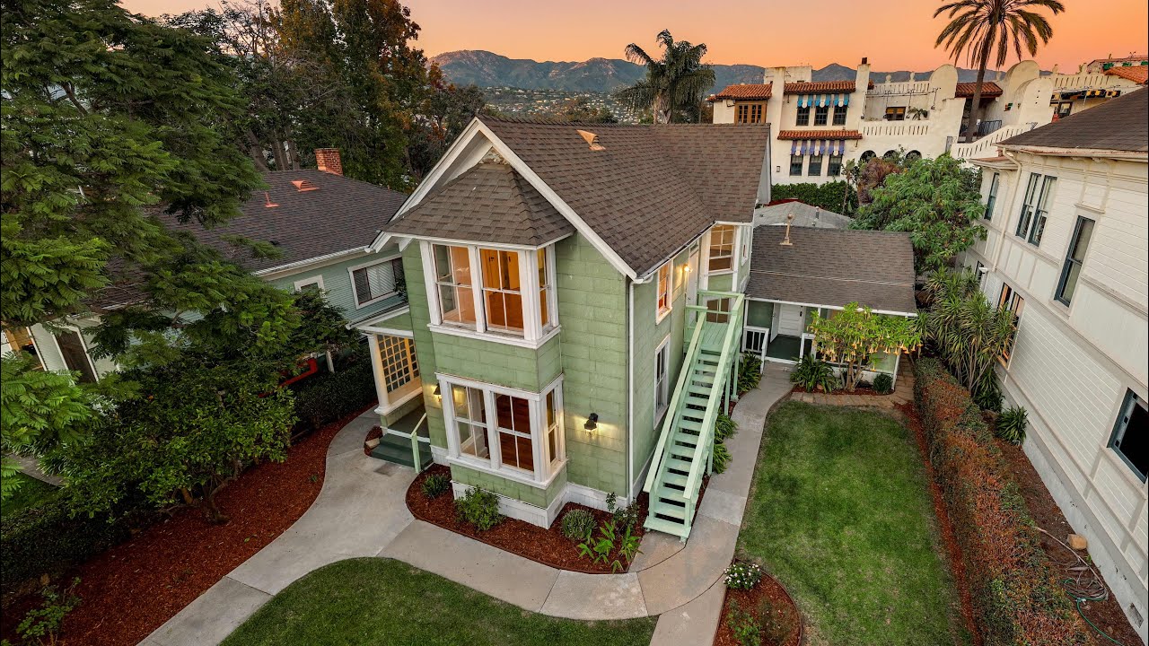 A Victorian Legacy Reimagined in Santa Barbara's Historic Heart- 532 BRINKERHOFF AVE 