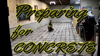 Preparing for concrete . @SteveSummers
