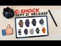 G-Shock September 2021 Release | End of Production list