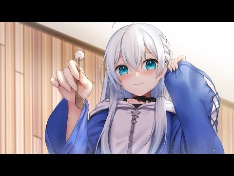 【ASMR】きもちいいことしてねんね【耳かき/オイルマッサージ/囁き/心音】