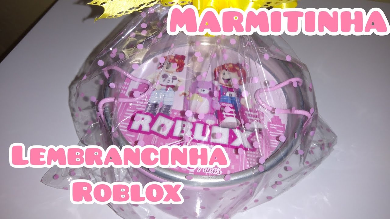 Lembrancinhas de aniversário Roblox