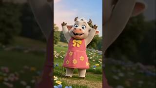 baby cow _funny dance | Asmer | #shorts #trending #viral #baby #cow