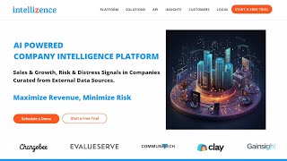 Intellizence Web App - Demo Video 