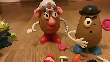 Toy Story stop motion: Mr Potato head: “I told you kids, stay out of my butt!”