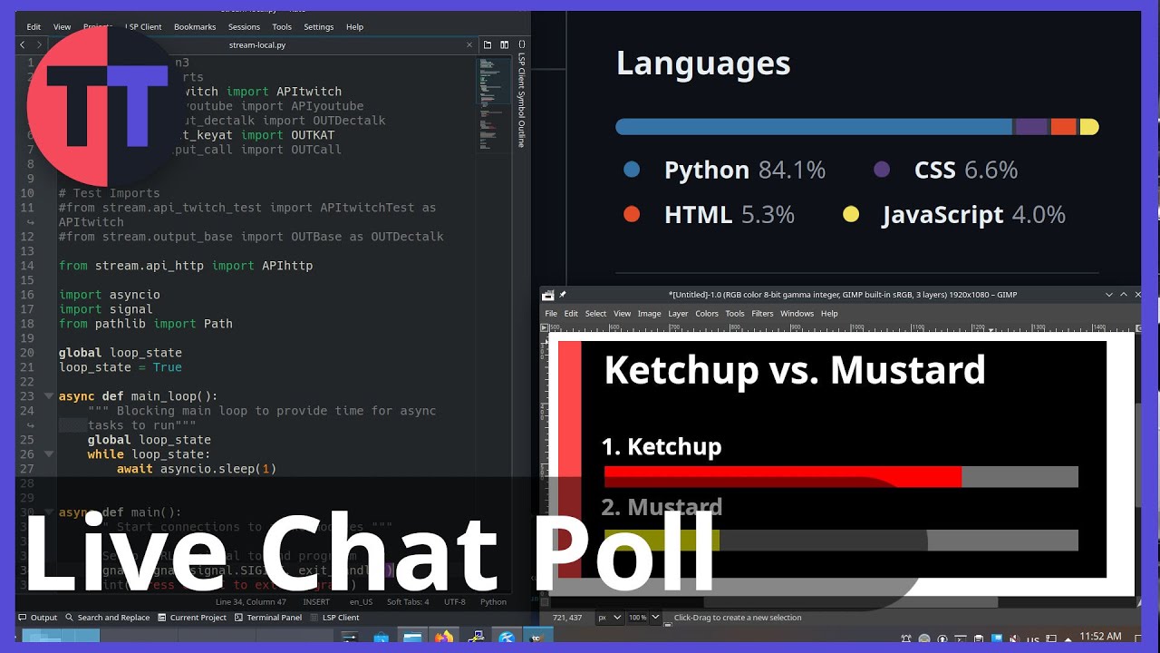 Stream API Programming: Live Polls from Chat - YouTube