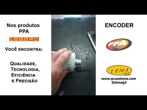 Encoder  PPA LEGERO - Portão Deslizante e Pivotante. Teste de uso