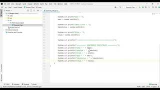 Part 1 INPUT - OUPUT JAVA