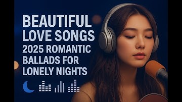 Beautiful Love Songs 2025 - Romantic Ballads for Lonely Nights