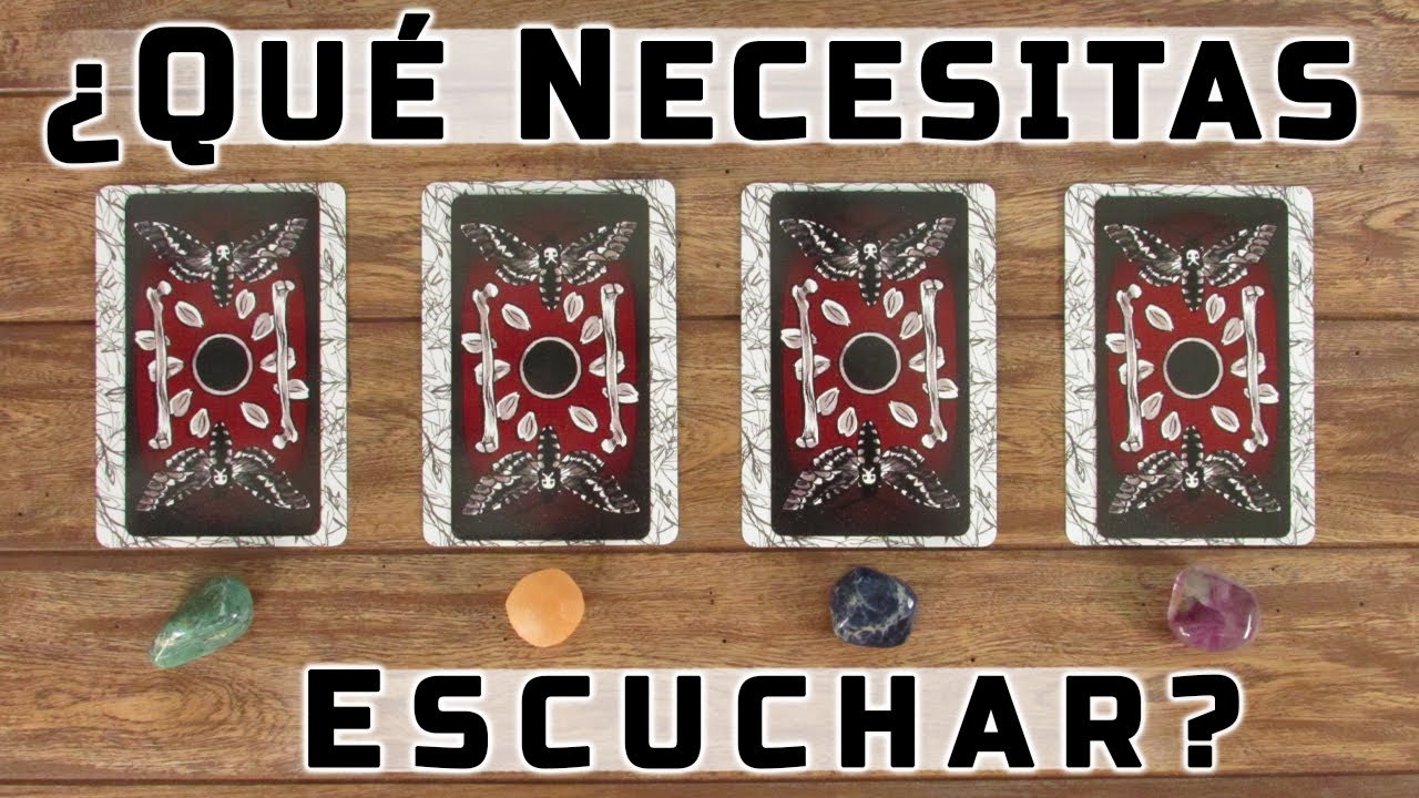 NECESITAS ESCUCHAR ESTO - Tarot interactivo 👂🔮