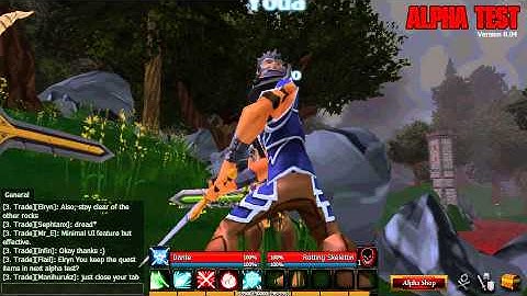 Adventurequest 3D Alpha Test: Yoda uses the force