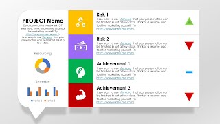 Project Status Report  Powerpoint slide design | Project Management presentation