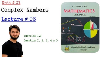 Exercises 1.1 | Unit - 01 | First Year Maths, Kpk Board | Lecture - 06 | Part - 01 |