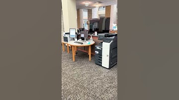 How to print your documents at the library.