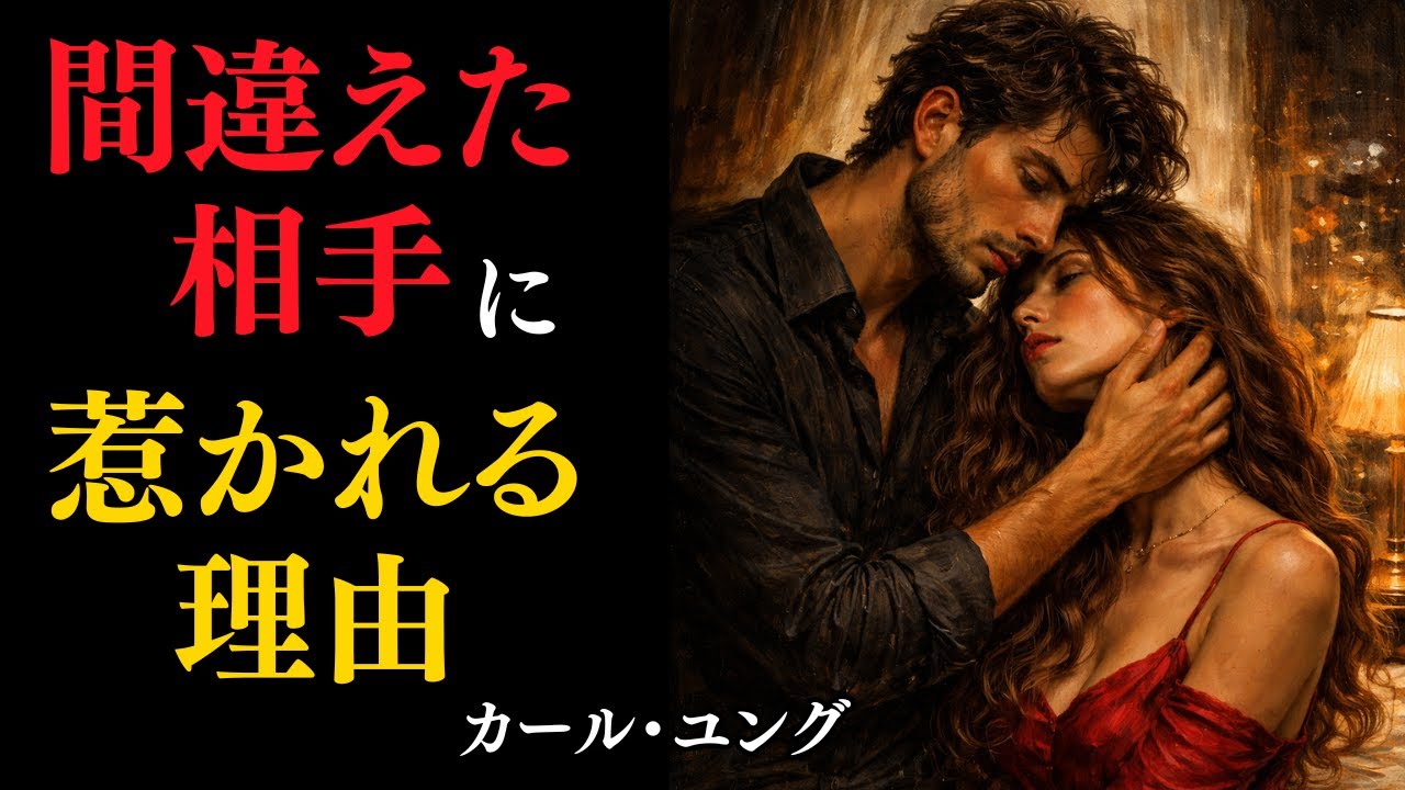 【ユング心理学】なぜあなたは「間違った相手」ばかり好きになるのか｜報われない恋・危険な男に惹かれる本当の理由