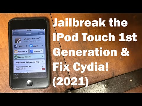 iPod Touch 1st Generation Jailbreak Tutorial & Cydia Fix (Working in 2022)