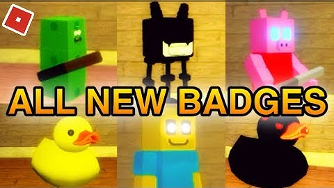 How to get ALL 6 NEW BADGES in PIGGY RP [W.I.P] - ROBLOX