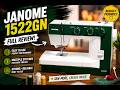 Janome 1522 GN Review | Reliable Sewing Machine for Home & DIY Projects